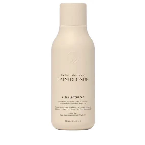 Omniblonde clean up your act Detox Shampoo